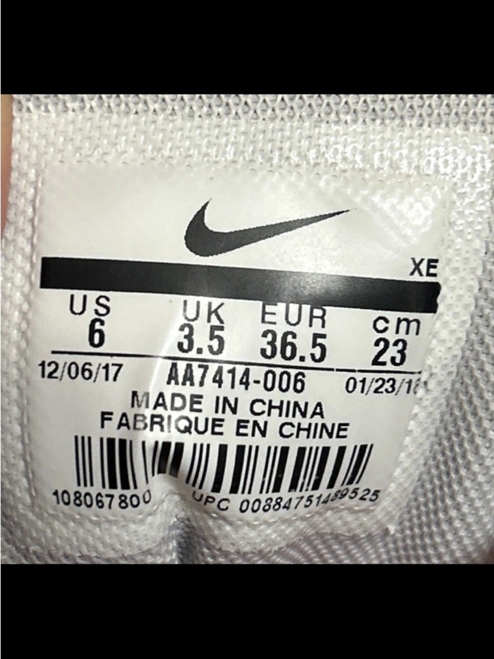 Nike Women’s Lightweight White & Coral Running Shoes - Picture 7 of 8